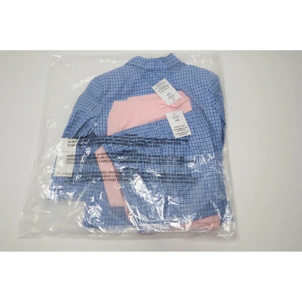 Nautica Baby Boys Suit Set, 4 Piece - Blue‎ - Size 24M